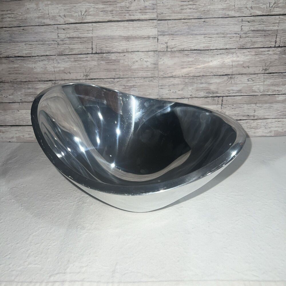 Nambe Silver-Toned Butterfly Bowl #569  #3